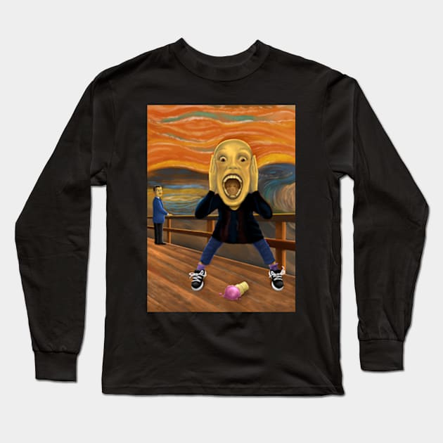 The I-Scream Long Sleeve T-Shirt by Motzart